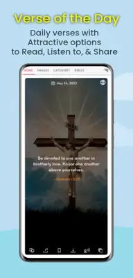 Bible - Holy books with audio android App screenshot 0