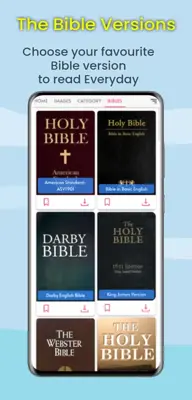 Bible - Holy books with audio android App screenshot 1